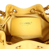 Chanel Small 25 Hobo Bag Yellow Caviar Antique Gold Hardware - Thumbnail View 9