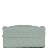Chanel Small 25 Hobo Bag Light Blue Caviar Aged Ruthenium Hardware - Thumbnail View 7