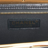 Pre-owned Chanel "Egypt" Clutch Black Aged Calfskin Gold Hardware - Thumbnail View 9