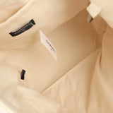 Chanel CC Beach Hobo Bag & Towel Set Ecru Terry Silver and Black Hardware