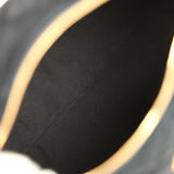 Chanel Small Bowling Bag Black Suede Antique Gold Hardware - Thumbnail View 8