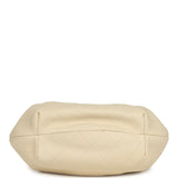 Chanel Small Pouch Light Beige Lambskin Tortoiseshell Hardware