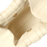 Chanel Small Pouch Light Beige Lambskin Tortoiseshell Hardware