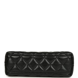 Pre-owned Chanel Small Kelly Shopper Black Shiny Aged Calfskin Brushed Gold Hardware - Thumbnail View 6