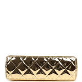 Chanel Small Kelly Shopper Light Gold Metallic Mirror Calfskin Light Gold Hardware - Thumbnail View 6