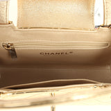 Chanel Small Kelly Shopper Light Gold Metallic Mirror Calfskin Light Gold Hardware - Thumbnail View 8