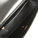 Chanel Large Flap Bag Beige Raffia and Black Lambskin Light Gold Hardware