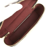 Chanel Top Handle Long Vanity Case with Chain Black Caviar Light Gold Hardware - Thumbnail View 8