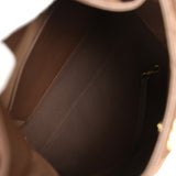 Chanel Maxi Hobo Bag Dark Brown Suede Antique Gold Hardware - Thumbnail View 8
