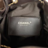 Chanel Medium 25 Hobo Bag Dark Brown Suede Antique Gold Hardware - Thumbnail View 10