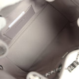 Chanel Small 25 Hobo Bag Dark Grey Caviar Antique Ruthenium Hardware