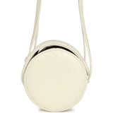 Chanel Preppy Coco Bowling Bag White Shiny Caviar Brushed Gold Hardware - Thumbnail View 3