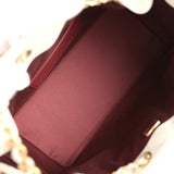 Chanel Small 25 Hobo Bag White Caviar Antique Gold Hardware