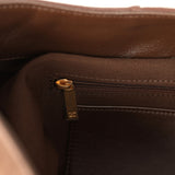 Chanel Maxi Hobo Bag Dark Brown Suede Antique Gold Hardware - Thumbnail View 10