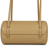Chanel Preppy Coco Bowling Bag Dark Beige Shiny Caviar Brushed Gold Hardware - Thumbnail View 6