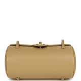 Chanel Preppy Coco Bowling Bag Dark Beige Shiny Caviar Brushed Gold Hardware - Thumbnail View 7