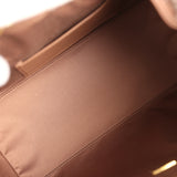 Chanel Small 25 Hobo Bag Brown Caviar Antique Gold Hardware - Thumbnail View 8
