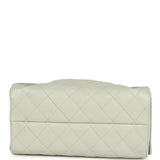 Chanel Small 25 Hobo Bag Light Green Caviar Antique Gold Hardware - Thumbnail View 7