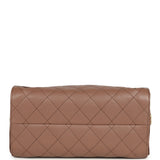 Chanel Small 25 Hobo Bag Brown Caviar Antique Gold Hardware - Thumbnail View 7