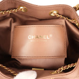 Chanel Small 25 Hobo Bag Brown Caviar Antique Gold Hardware - Thumbnail View 9
