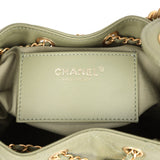 Chanel Small 25 Hobo Bag Green Caviar Antique Gold Hardware - Thumbnail View 9