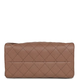 Chanel Small 25 Hobo Bag Brown Caviar Antique Gold Hardware - Thumbnail View 7