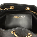 Chanel Small 25 Hobo Bag Black Caviar Antique Gold Hardware - Thumbnail View 9