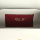 Chanel Preppy Coco Bowling Bag Light Green Shiny Caviar Brushed Gold Hardware - Thumbnail View 9