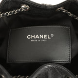 Chanel Small 25 Hobo Bag Black Shiny Caviar Aged Ruthenium Hardware