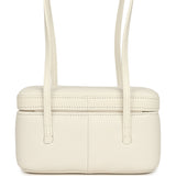 Chanel Preppy Coco Long Vanity with Straps White Shiny Caviar Brushed Gold Hardware