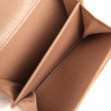 Chanel Small Classic Flap Wallet Brown Shiny Caviar Light Gold Hardware - Thumbnail View 8