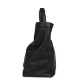 Chanel Maxi Coco Shopping Bag Black Caviar Brushed Gold Hardware