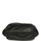 Chanel Small Pouch Black Shiny Lambskin Tortoiseshell Hardware