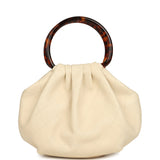 Chanel Small Pouch Light Beige Lambskin Tortoiseshell Hardware - Thumbnail View 4