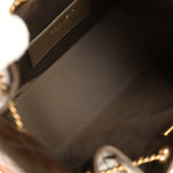 Chanel Small 25 Hobo Bag Khaki Shiny Aged Crumpled Calfskin Antique Gold Hardware - Thumbnail View 8