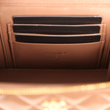 Chanel Small Tortoiseshell Top Handle Vanity Case Brown Shiny Lambskin Light Gold Hardware - Thumbnail View 9