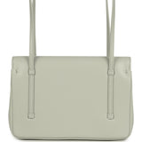 Chanel Small Preppy Coco Flap Bag Light Green Shiny Caviar Brushed Gold Hardware - Thumbnail View 4