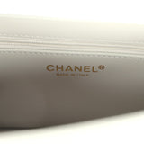 Chanel Small Preppy Coco Flap Bag Light Green Shiny Caviar Brushed Gold Hardware - Thumbnail View 9