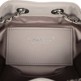 Chanel Mini 25 Hobo Bag Dark Grey Caviar Aged Ruthenium Hardware - Thumbnail View 8