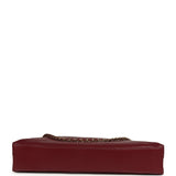 Chanel Large "Eyes on You" CC Shopping Bag Burgundy Lambskin Gold Hardware