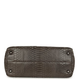Pre-owned Chanel Large Cerf Executive Tote Bag Dark Grey Python Ruthenium Hardware - Thumbnail View 6