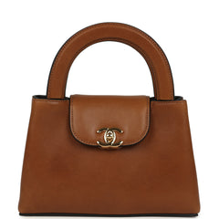 Chanel Small Kelly Shopper Camel Caviar Gold Hardware