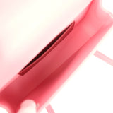 Chanel Mini Preppy Coco Clutch with Straps Pink Shiny Caviar Brushed Gold Hardware