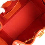 Chanel Small 25 Hobo Bag Dark Orange Caviar Antique Gold Hardware - Thumbnail View 8