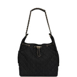 Chanel Medium 25 Hobo Bag Dark Denim Light Gold Hardware - Thumbnail View 6