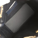 Chanel Medium 25 Hobo Bag Dark Denim Light Gold Hardware - Thumbnail View 9