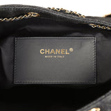 Chanel Medium 25 Hobo Bag Dark Denim Light Gold Hardware - Thumbnail View 10