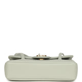 Chanel Mini Preppy Coco Clutch with Straps Light Green Shiny Caviar Brushed Gold Hardware - Thumbnail View 6