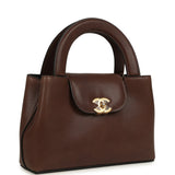 Chanel Small Kelly Shopper Brown Caviar Gold Hardware - Thumbnail View 2