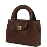 Chanel Small Kelly Shopper Brown Caviar Gold Hardware - Thumbnail View 5